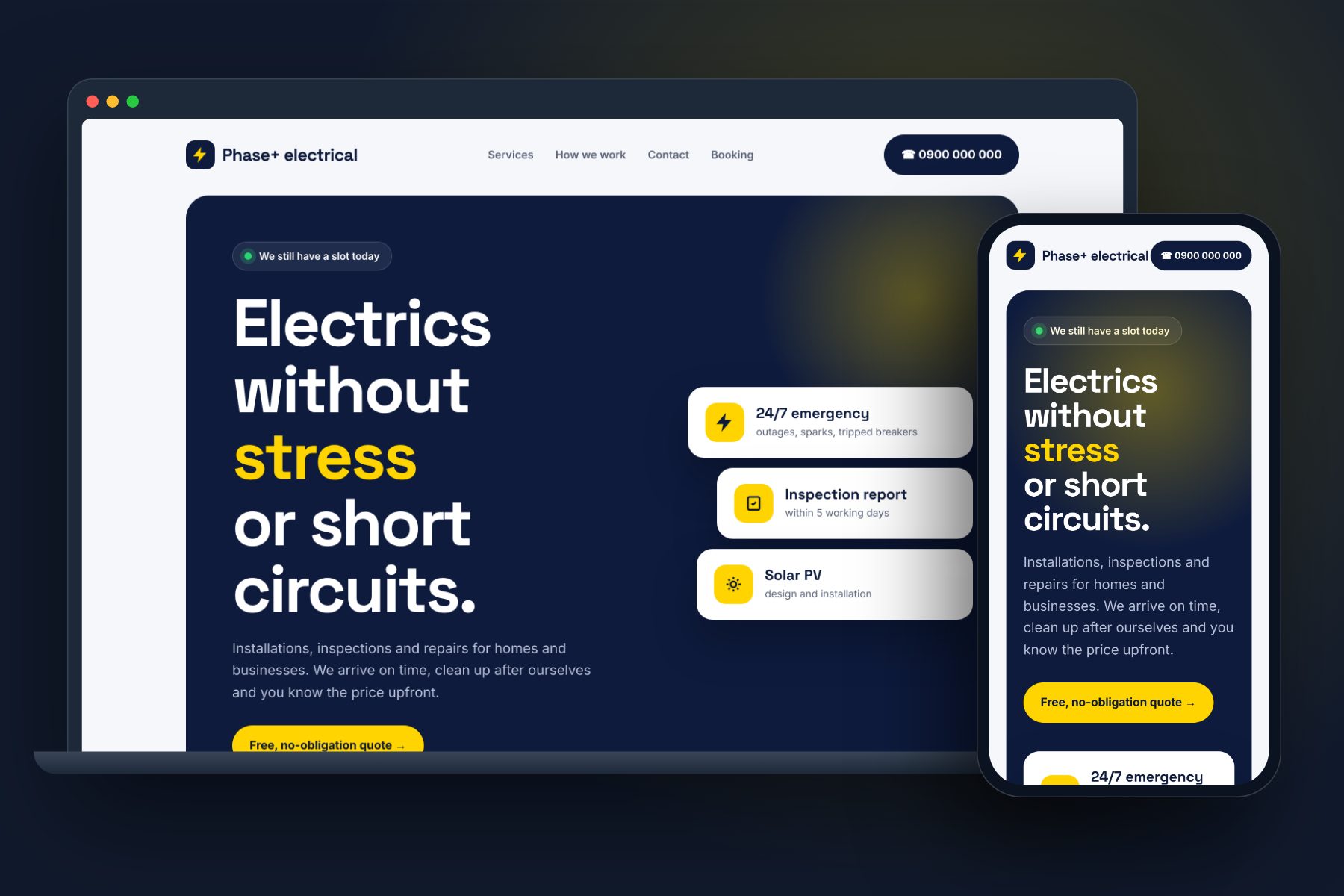 Electrician – View example