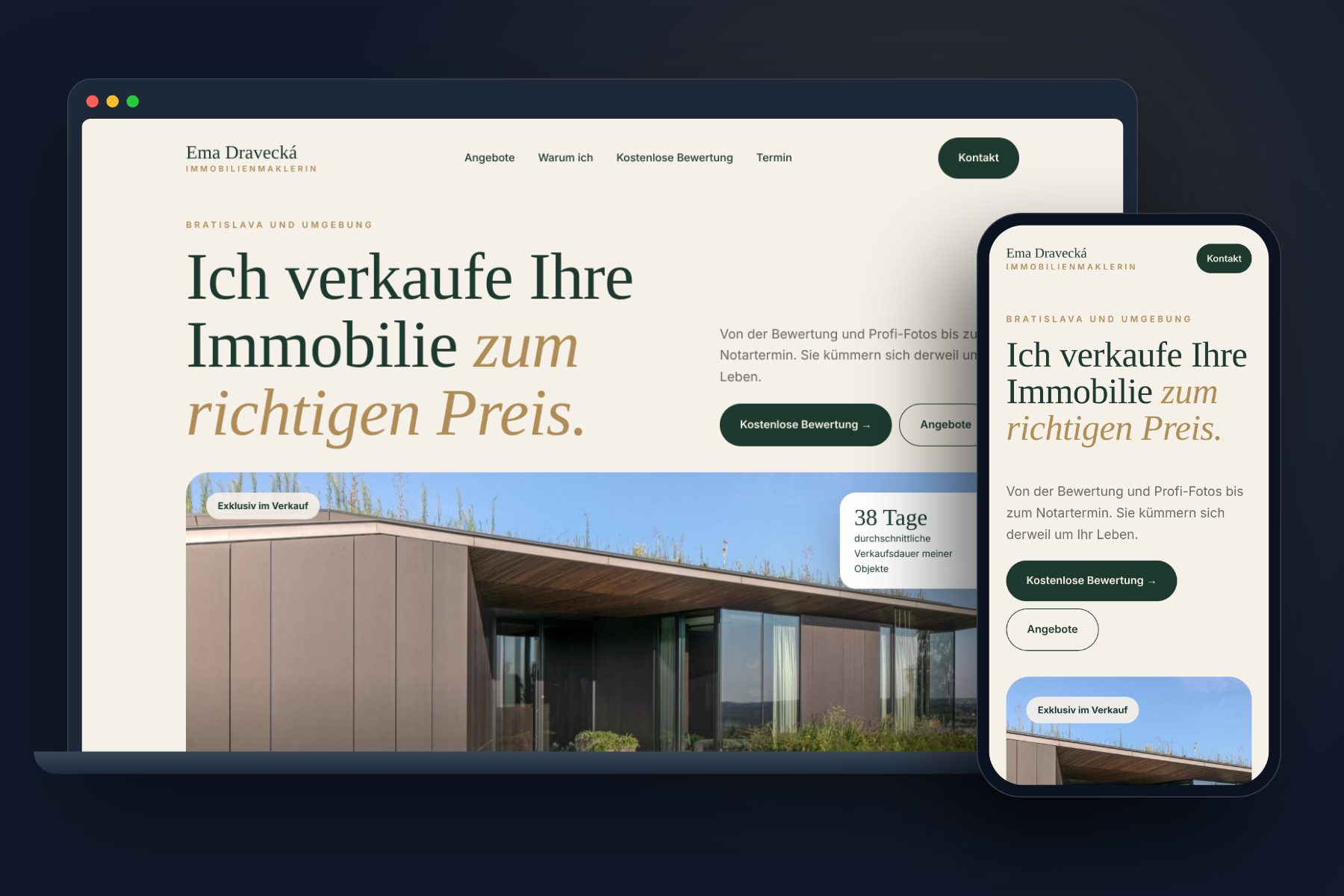 Immobilienmaklerin – Beispiel ansehen